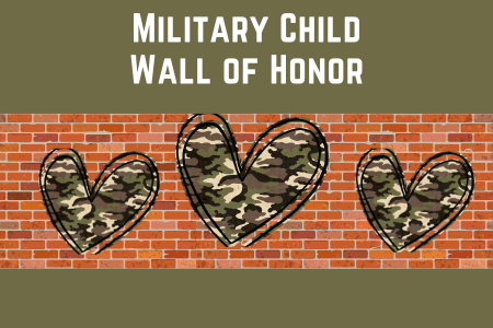  Military Child Wall of Honor